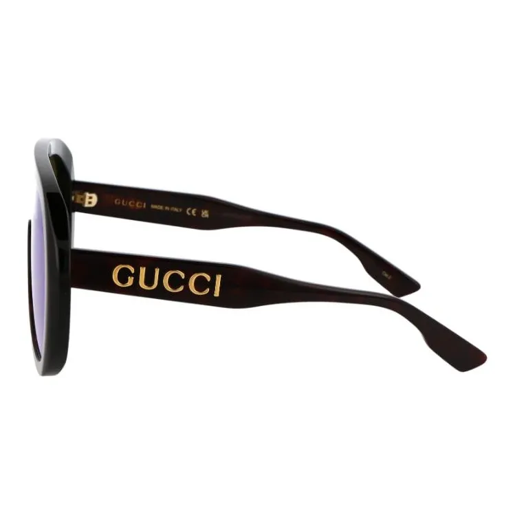 GUCCI Eyewear Gg Logo print Oversized Sunglasses-2