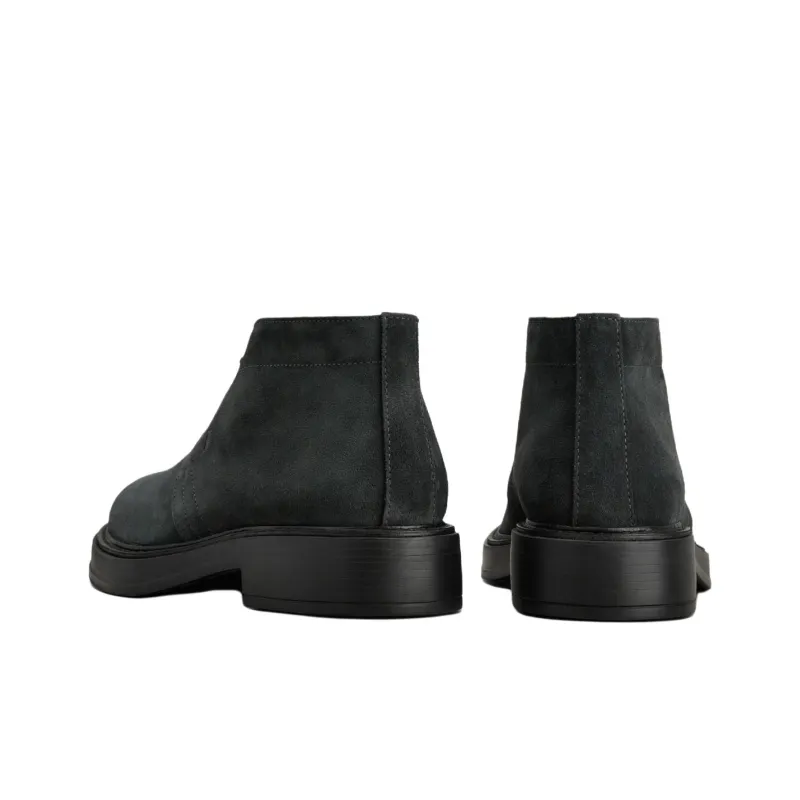 TOD'S Desert Round Toe Lace Up Boots-3