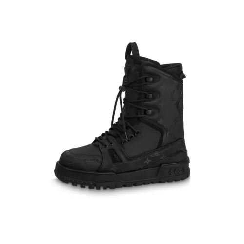 LOUIS VUITTON Lv Trainer Snow Snow Boots 'Black'