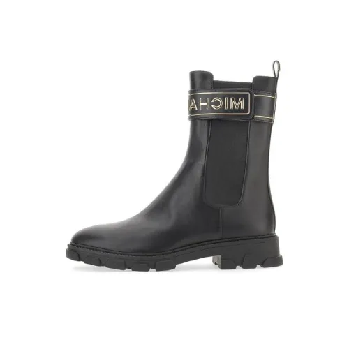 MICHAEL KORS Short Chelsea Boots Women's Black