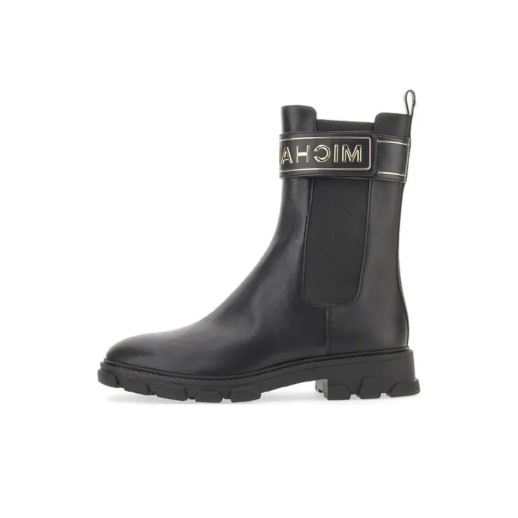 MICHAEL KORS Short Chelsea Boots Women's Black-0