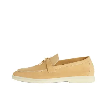 Loro Piana Summer Charms Walk Loafers Women's Tawny