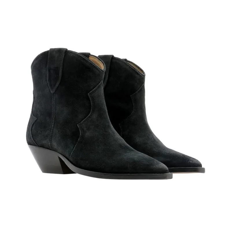 ISABEL MARANT Dewina Suede Ankle Boots-2