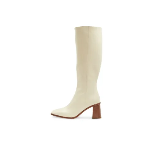 ALOHAS Mid Calf boots Carol Women's White Brown