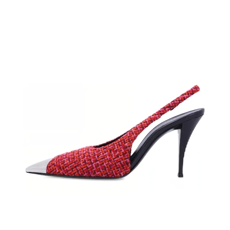 SAINT LAURENT High Heels 9cm Women's Red-0