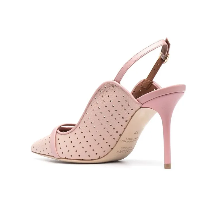 Malone Souliers Marion Slim Heel High Heels Women's Pink-3