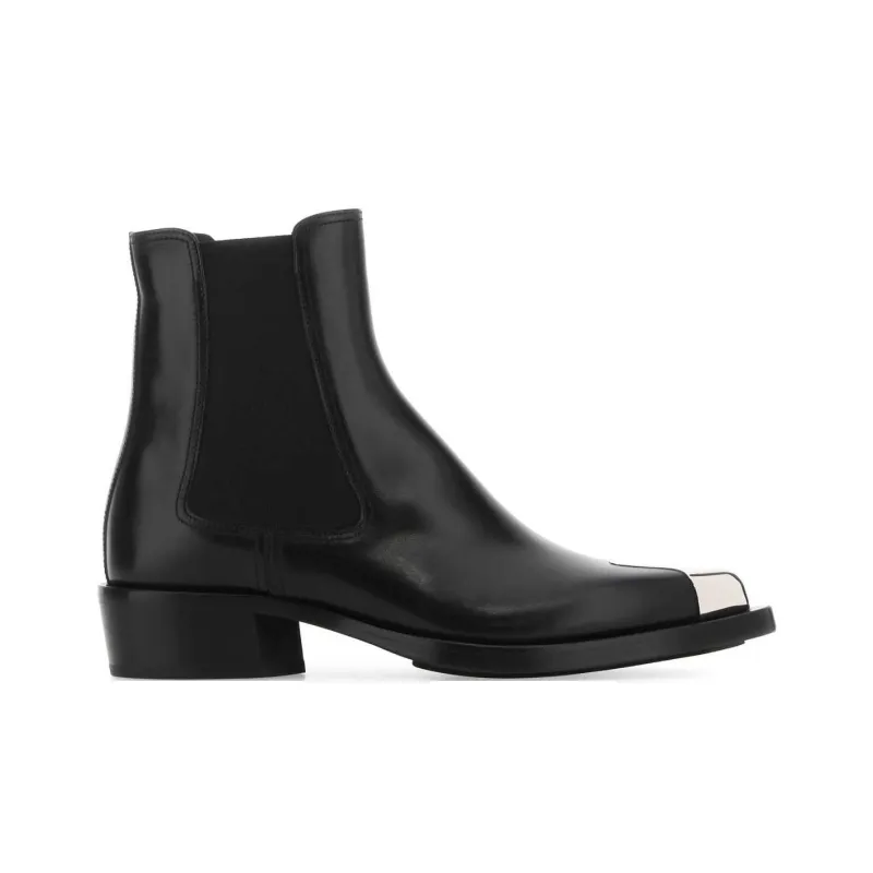 Alexander McQueen Pointed Toe Ankle-Top Boots Women's-1