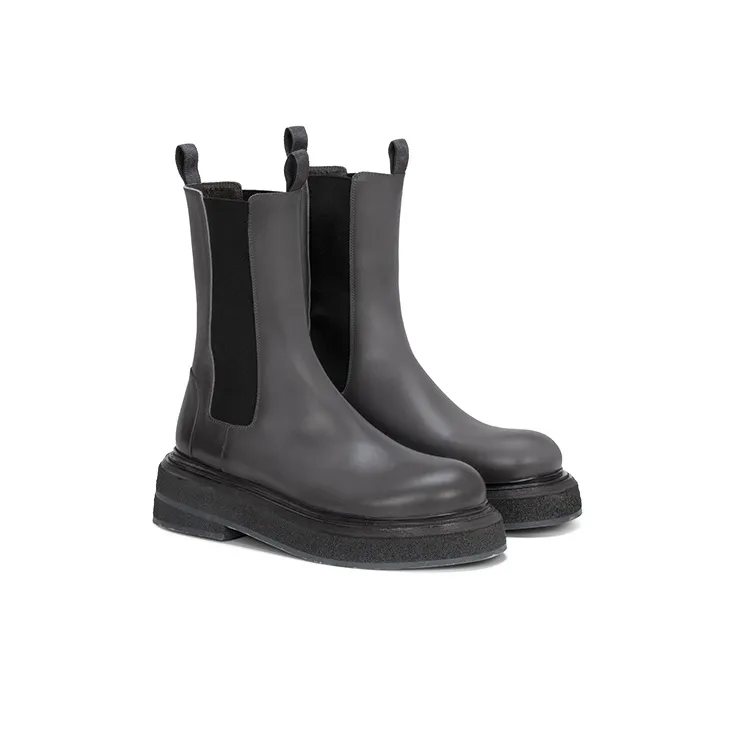 Marsèll Zuccone Short Chelsea Boots Men's Gray-2