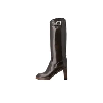 TOD'S Knee high Boots 8cm Women's Brown