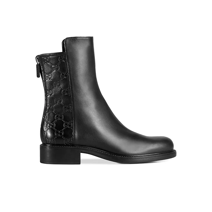 GUCCI Slip-on Flat Women's Black-1