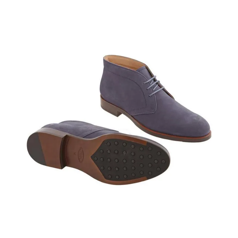 TOD'S Ankle Boots Men Blue-3