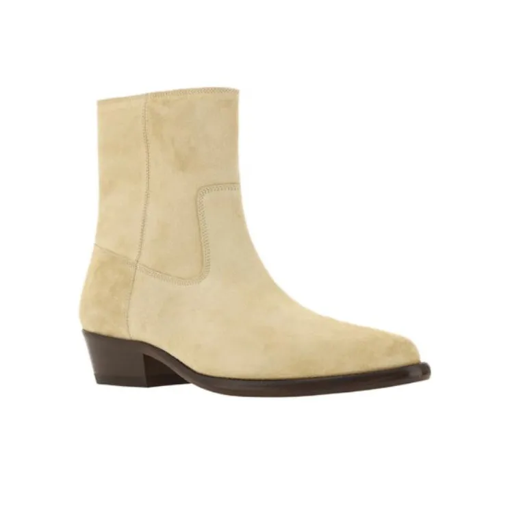 ISABEL MARANT Ankle Boots Men's Beige-2
