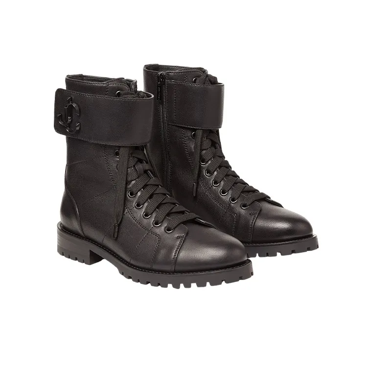 Jimmy Choo Ceirus Flat Lace-up Boots-1