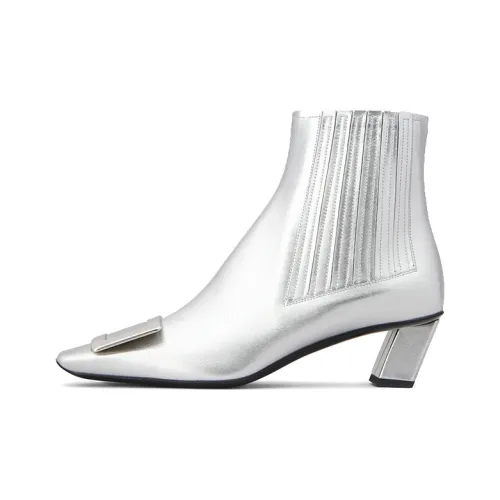 Roger Vivier Chelsea Boots Women's Silver