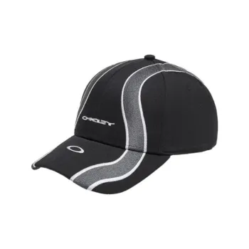 Oakley Polyamide Baseball Caps Unisex Black