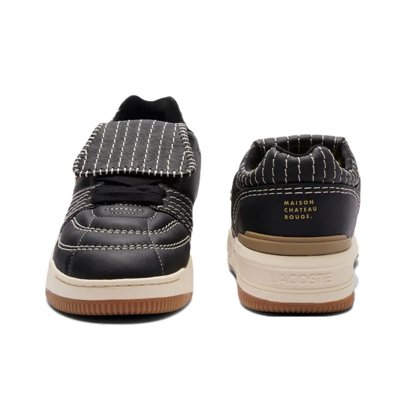 Maison Château Rouge x LACOSTE Linefield Low-Top Skateboard Shoes Men's Black-3