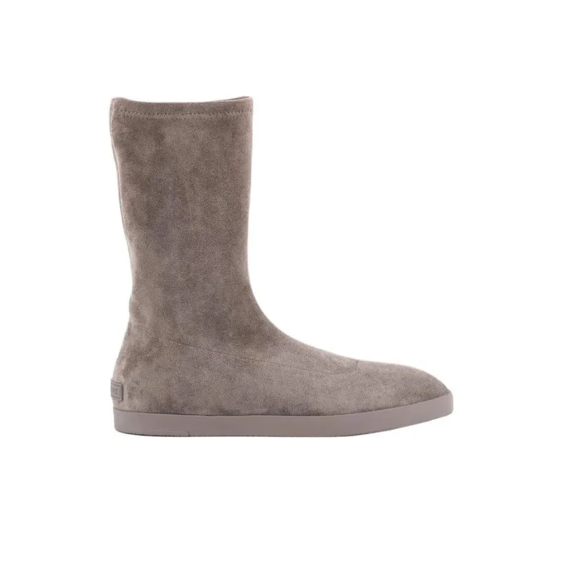 ISSEY MIYAKE x UNITED NUDE Skin Ankle Boots Women's Light Brown-1