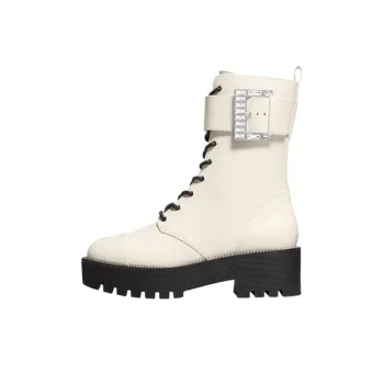 MICHAEL KORS Bryce Ankle Boots Women's Milk White