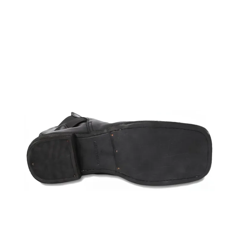 GUIDI Short Chelsea Boots Unisex Black-4