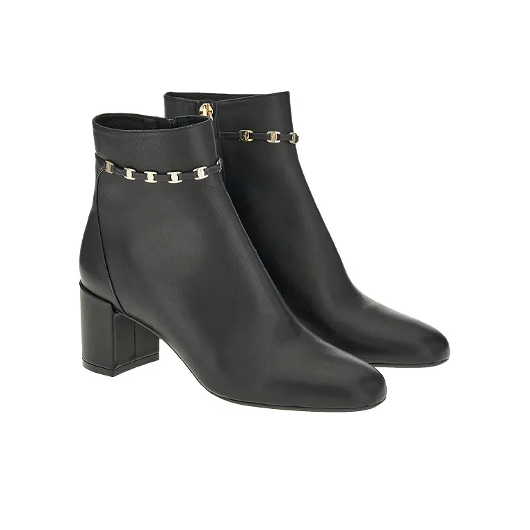 FERRAGAMO Vara Bow Strap 75mm Boots-2