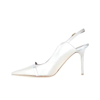 Malone Souliers High Heels Women's Silver