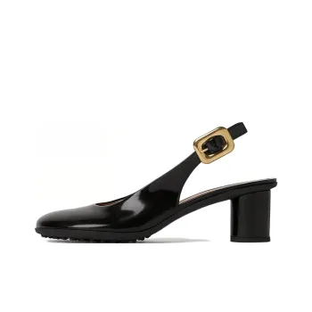 Bottega Veneta Atomic Chunky Heel High Heels 5cm Women's Black
