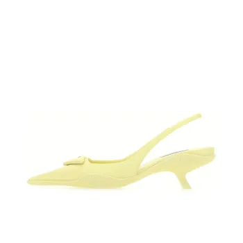 PRADA Slim Heel High Heels Women's Yellow