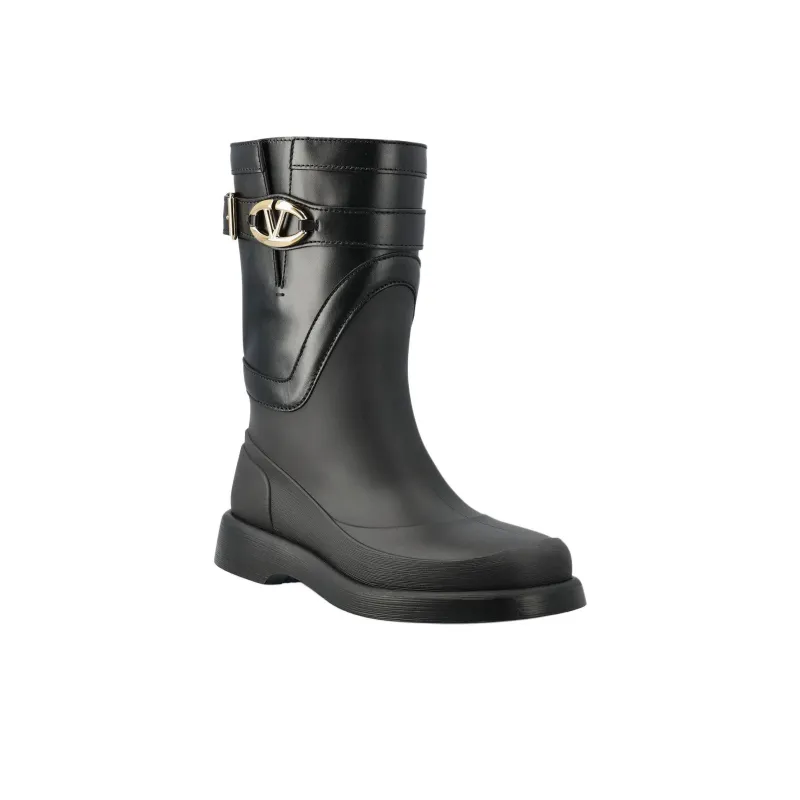 Valentino VLogo Signature Round Toe Boots Women's-3