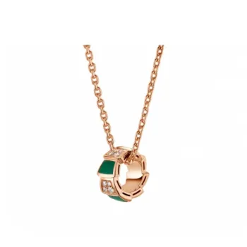 BVLGARI SERPENTI VIPER Karat Gold Necklaces Unisex