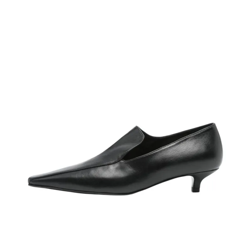 TOTEME Slim Heel High Heels 4cm Women's Black-0