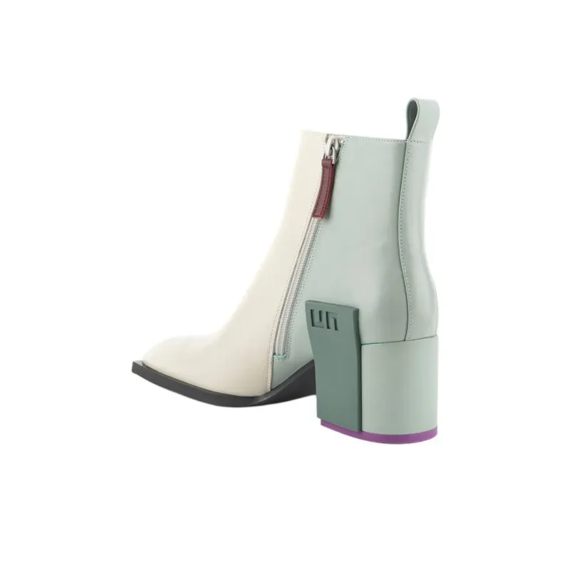 UNITED NUDE Jimmy Ankle Boots 6.5cm Women's White-3