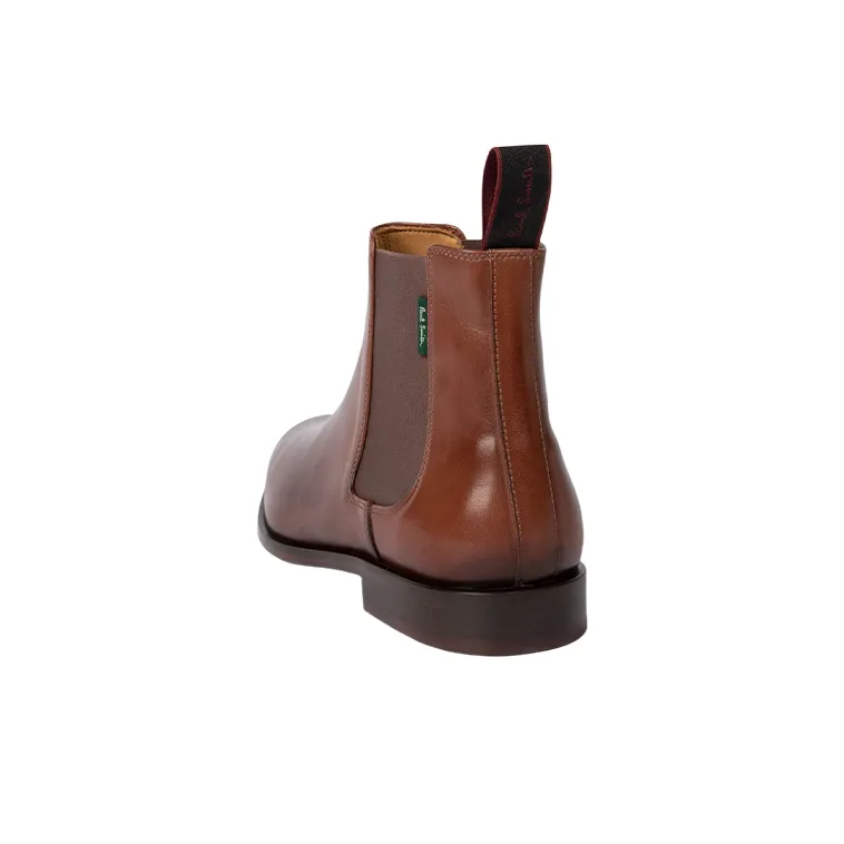 Paul Smith Gerald Ankle-Length Chelsea Boots Men's Umber-4