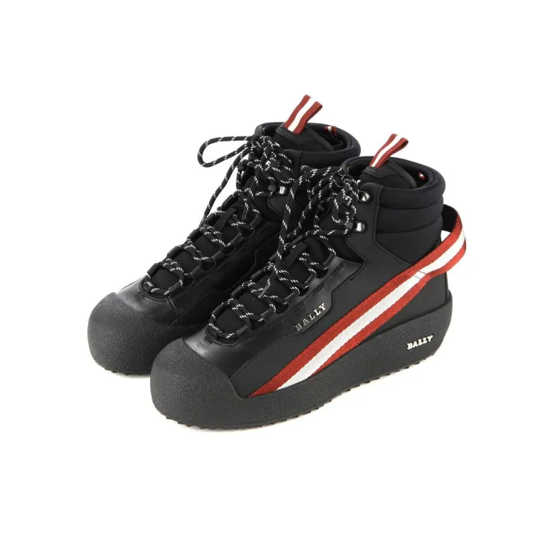 BALLY Clyde Thermal Short Snow Boots Men's Black-2