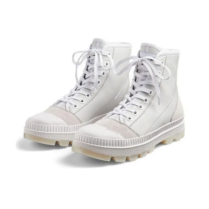 Jimmy Choo Zhou Yangjie Nord/M Ankle Boots Men's White-3