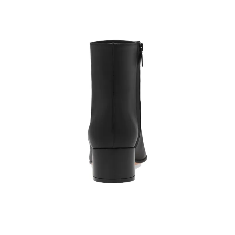 GIANVITO ROSSI JOELLE Ankle Boots 4.5cm Women's Black-3