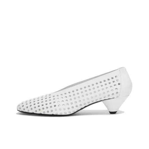 PROENZA SCHOULER Cone Heel High Heels 4cm Women's White