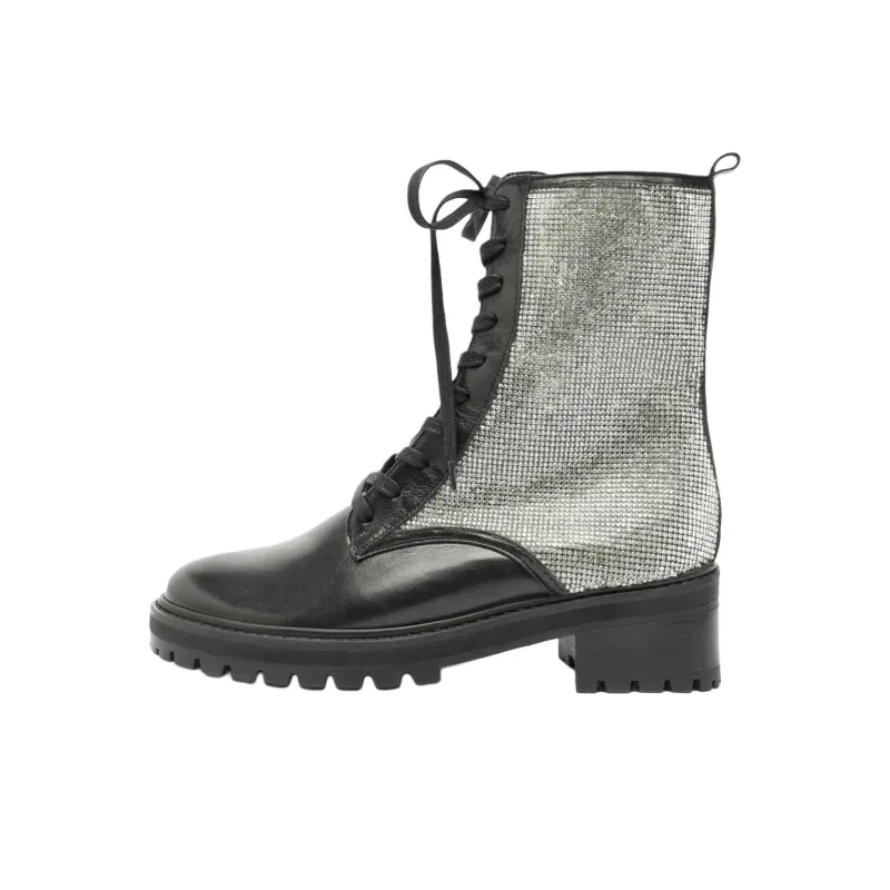 Schutz Colleen Ankle Boots 4.5cm Women's Black-0