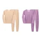 Women's 2-Piece Set (Purple+Skin)