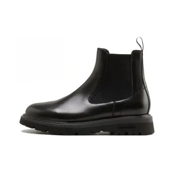 WOOLRICH Short Chelsea Boots Men's Black