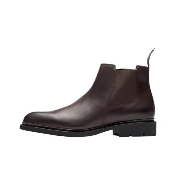 Paraboot Chamfort Short Chelsea Boots Men's Coffee