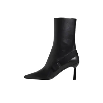 FERRAGAMO Ankle Boots 8cm Women's Black