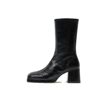 MIISTA Ankle Boots 6cm Women's Black