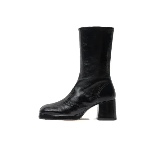 MIISTA Ankle Boots 6cm Women's Black