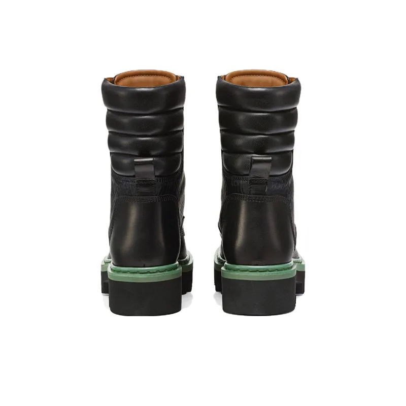 MCM Ankle Boots Women's Black-3