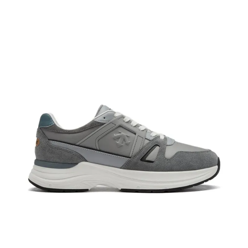 DESCENTE DUALIS Shock Absorbers Low Top Casual Shoes Unisex Gray-1