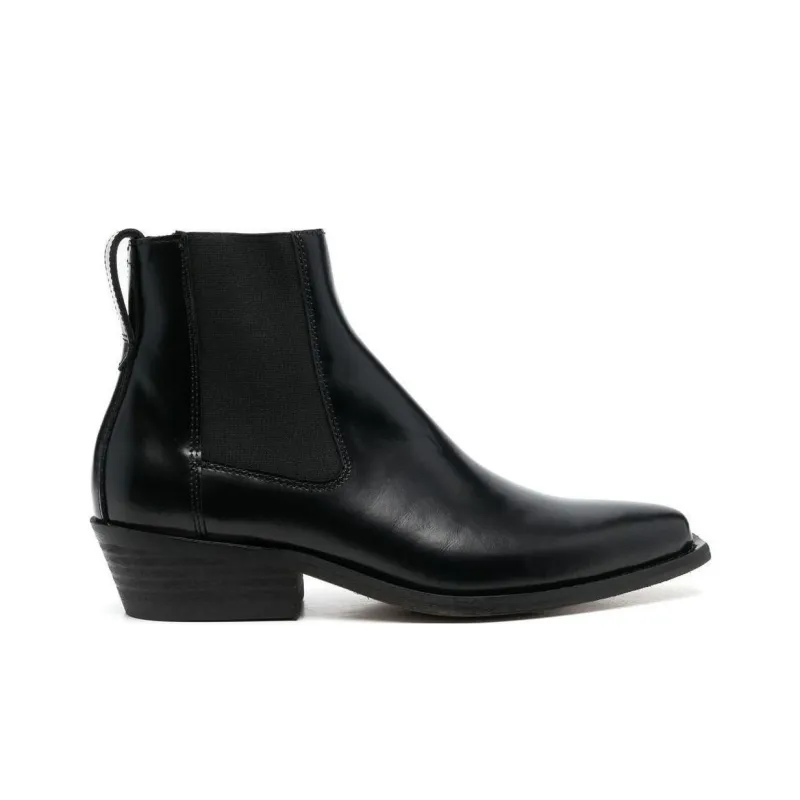 OUR LEGACY Cyphre Pointed Leather Boots Women's-1