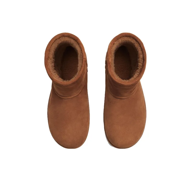 Bottega Veneta Snap Ankle Boots 3.5cm Men's Tan-4