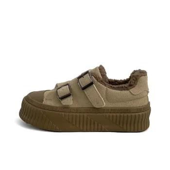 Than Than Me Warm Slip Resistant Low Top Skateboard Shoes Women's