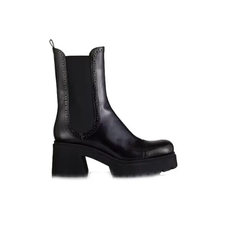 FRAME Short Chelsea Boots 6.5cm Women's Black-1