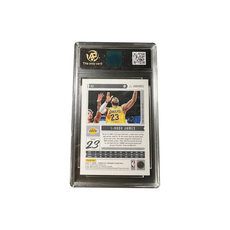 PANINI Lakers LeBron James The King Exquisite Photo Autograph Card High Grade Player Card Rare Card Graded Cards 1 Pc-1